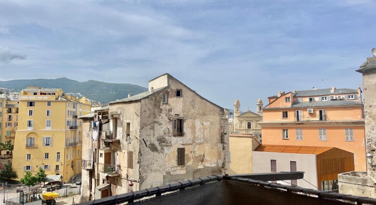 Pres Du Vieux Port Studio Terrasse Vue Degagee Eglise De Saint Jean 巴斯蒂亚 外观 照片